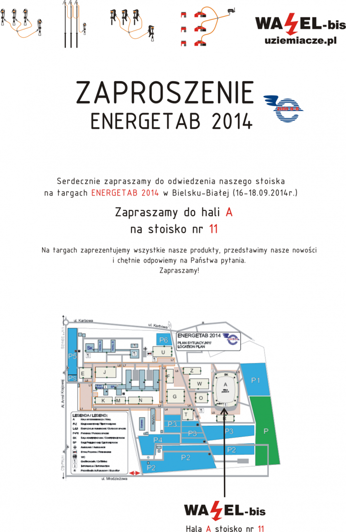 Zaproszenie ENERGETAB 2014 Bielsko-Biała